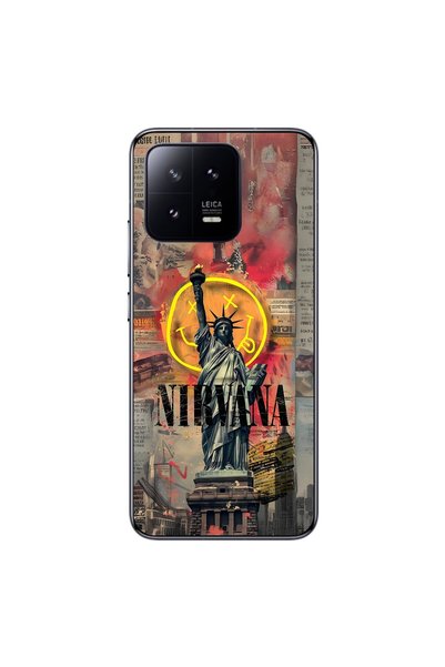 Dali Design حافظة شفافة متوافقة مع هاتف Xiaomi Mi 13 Pro بتصميمات جمالية 3