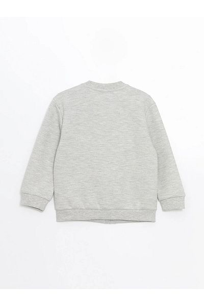 LC Waikiki Crew Neck Basic Boy's Cardigan