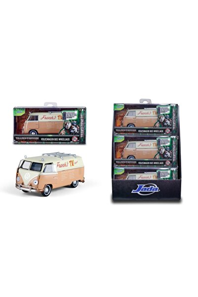 Jada Toys Masinuta Transformers - Volkswagen Bus Wheeljack (Bej)