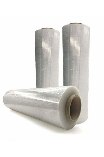 Generic 3 Piece Stretch Wrapping Film 3 Kg Roll Clear 50 Cm Length
