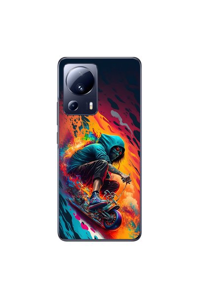 Dali Design حافظة شفافة متوافقة مع هاتف Xiaomi Mi 13 Lite بتصميمات جمالية 5
