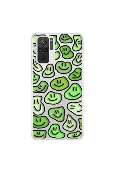 Dali Design Xiaomi Redmi Note 10 Compatible Transparent Case with Wallpaper 9...