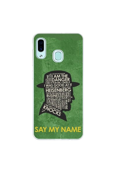 Dali Design Samsung Galaxy A30 Compatible Transparent Case B. B. Designed