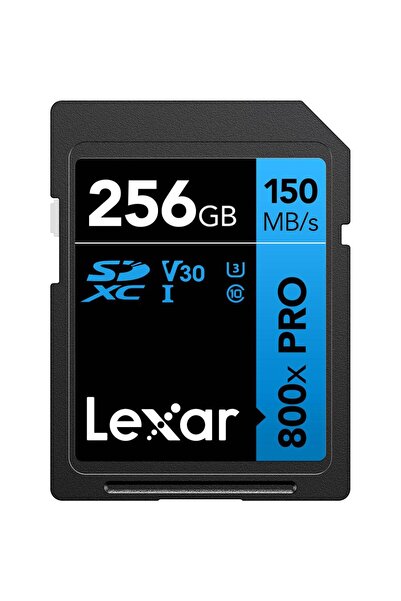 Lexar Card de memorie Lexar Professional 800x PRO, 256GB, SDXC, UHS-I U3, V30