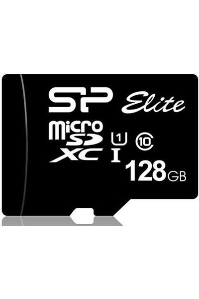 Silicon Power Silicon Power microSDXC memory card, 128GB, Class 10, UHS-I, microSD adapter