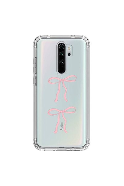 Dali Design حافظة شفافة متوافقة مع هاتف Xiaomi Redmi Note 8 Pro مع تصميم شريط 1