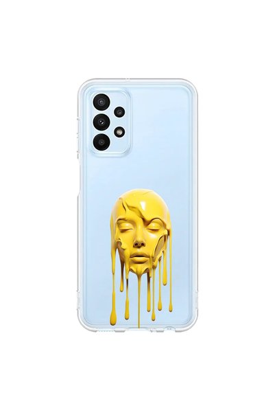 Dali Design حافظة شفافة متوافقة مع هاتف Samsung Galaxy A23 مع 6 تصميمات جمالية