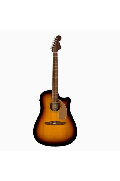 FENDER Redondo Player 0970713209 Electro Acoustic Guitar In Candy Apple Red