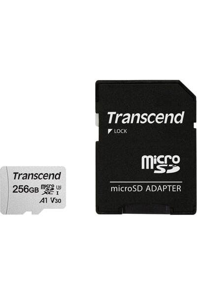 Transcend Card de memorie Transcend USD300S, 256 GB, UHS-I U3, A1, microSD, c...
