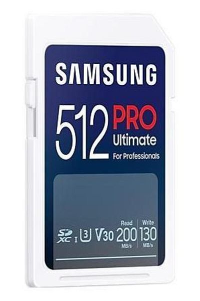 Samsung Memory card Samsung PRO Ultimate, 512GB, SDXC, UHS-I U3, V30
