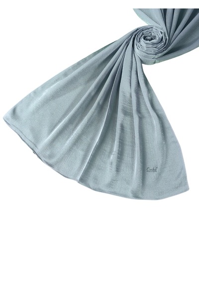 mim eşarp Enba Jan Jan Solid Color Evening Dress Shawl 75X190 cm