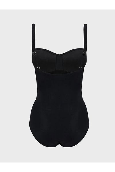 LC Waikiki Costum de baie pentru femei cu tampoane cusute și detaliu cu șnur