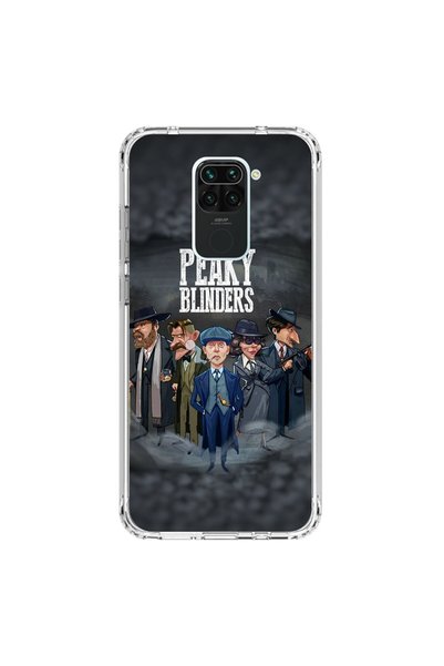 Dali Design Xiaomi Redmi Note 9 Compatible Transparent Case with Peaky Blinde...