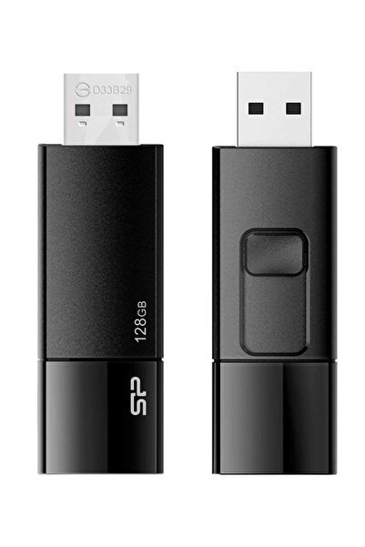 Silicon Power Memorie USB Silicon Power Blaze B05, 128GB, USB 3.2 (Negru)