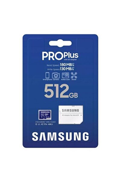Samsung Card de memorie Samsung microSD PRO Plus MB-MD512SA/EU, 512GB