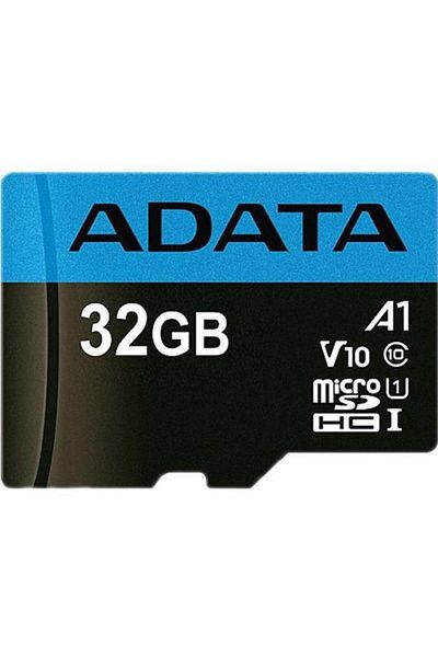 Adata ADATA Premier memory card, MicroSDHC, 32GB, UHS-I, Class 10 + microSD adapter