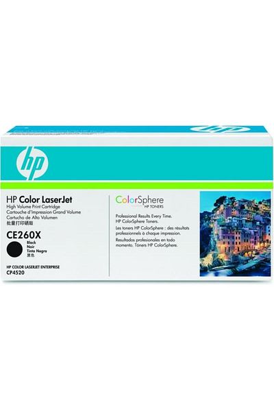 HP HP CE260X Toner (Black - High Capacity)