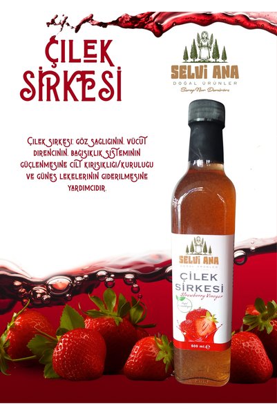 Selvi Ana Doğal Ürünler ÇİLEK SİRKESİ