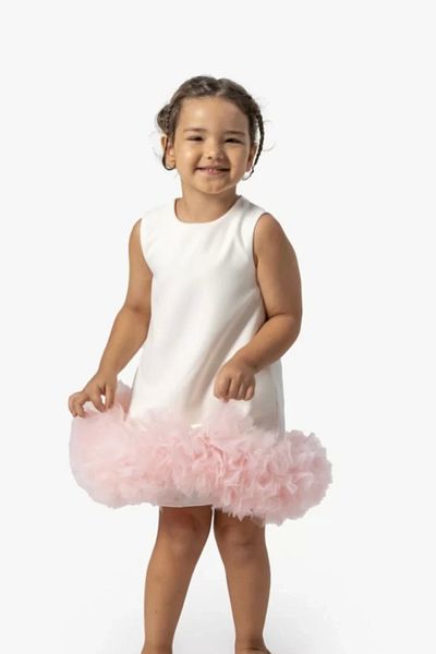 Kidmark Çocuk Modası Girl's Sleeveless Tutu Detailed Dress