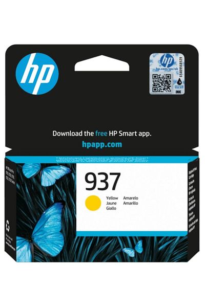 HP HP 937 (4S6W4NE) Yellow Toner Cartridge, 800 pages