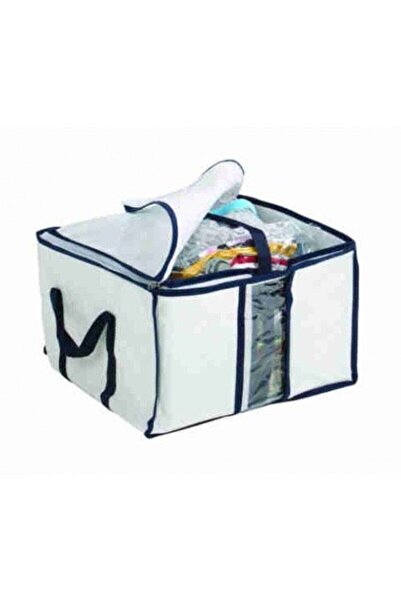 Genel Markalar Vakumlu Çeyiz Sandığı ve Çantalı Hurç, Siyah Beyaz Kareli, Çok Amaçlı Kullanım