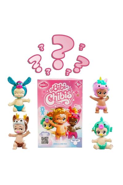 Gülce Design لعبة للفتيات، لعبة للأولاد، 34029 حزمة شخصيات بيبي-تشيبيس المفاج...
