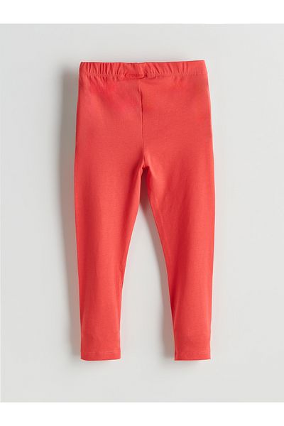 LC Waikiki Girl's Floral Tights with Elastic Waist