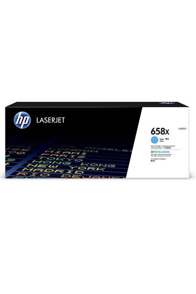 HP Toner HP 658X, 28000 pagini (Cyan)