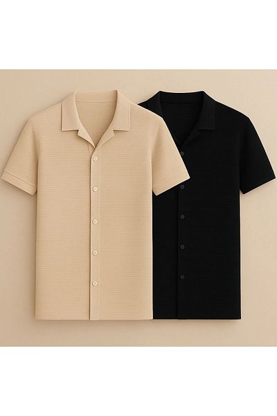 Store Short Sleeve 100% Cotton Boy's Shirt 2-Piece Advantage Package