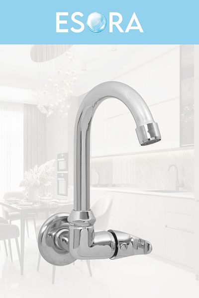 ESORA Mix Single Wall Cane Spout Kitchen Sink Faucet Fountain Faucet