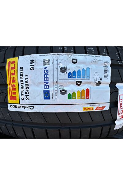 Pirelli 215/50R17 91W CİNTURATO ROSSO PİRELLİ 2025