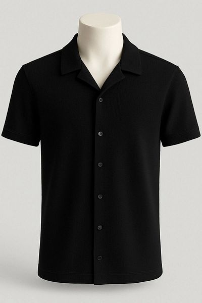 LC Waikiki Lc W 100% Cotton Premium Quality Short Sleeve Summer Button Men's Shirt