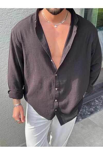 LC Waikiki Lc W 100% Linen Premium Men's Shirt