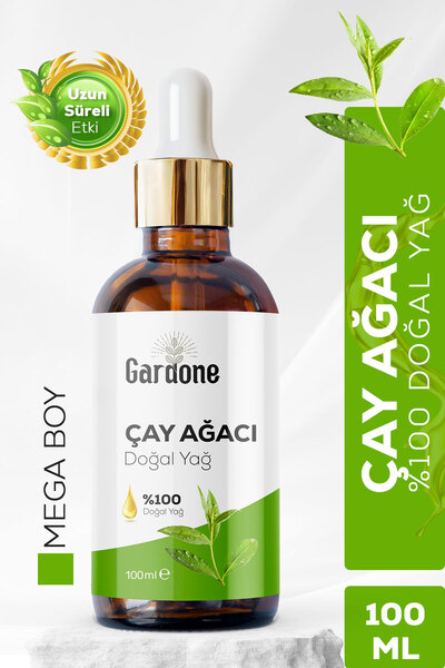 Gardone Cay Ağacı Yağı Soğuk Sıkım %100 Saf ve Doğal Tea Tree 100ml