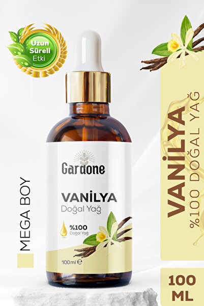 Gardone Vanilya Yağı Soğuk Sıkım %100 Saf ve Doğal Vanilla 100ml