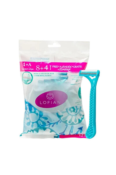 LOFIAN Luvian Women's Body Hair Removal Razors - 8+4 Pieces