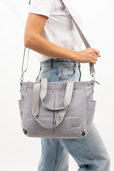 H&D COLLECTİON Αδιάβροχη τσάντα χεριών και ώμων πολλαπλών χρήσεων με διπλό λουράκι 4000