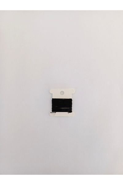 Eskişehir hobi sanat 0.5 mm 3 Meters Rosary Thread Black Color