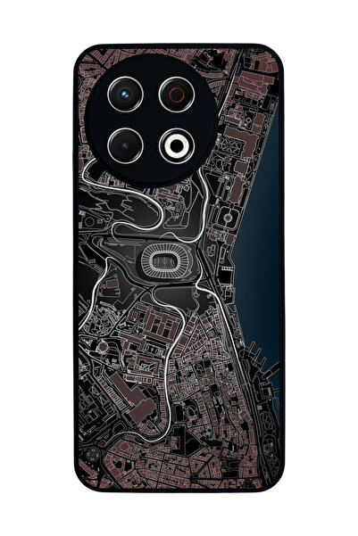 TECNO Spark 30 Pro Mat Siyah Kılıf – Yumuşak Silikon, Koruyucu, Şok Emici Kapak