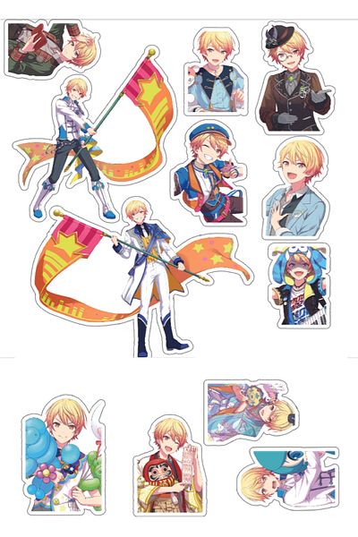nihonwosekai Hatsune Miku Colorful Project Sekai Anime Sticker Set Pjsekai Tenma Tsukasa
