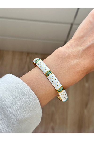 YOUES JEWELRY Steel Pattern Adjustable Bracelet