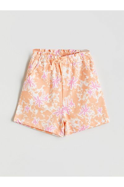 LC Waikiki Girl's Shorts with Elastic Waist