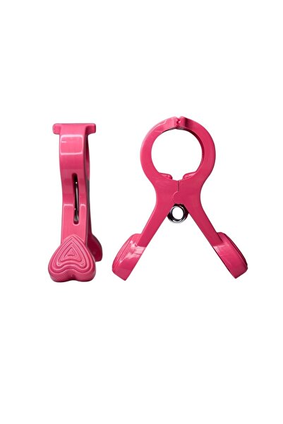 AboutThePerfect Pink 4-Piece Multi-Purpose Beach Chaise Lounge and Table Latch Set, Comfortable and Stylish for Use