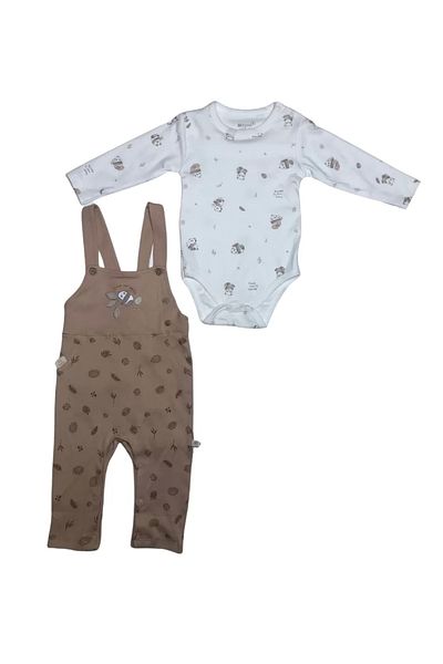 Haye Collection Bibaby Biorganic Love Our Earth Salopet 60786 Mocha