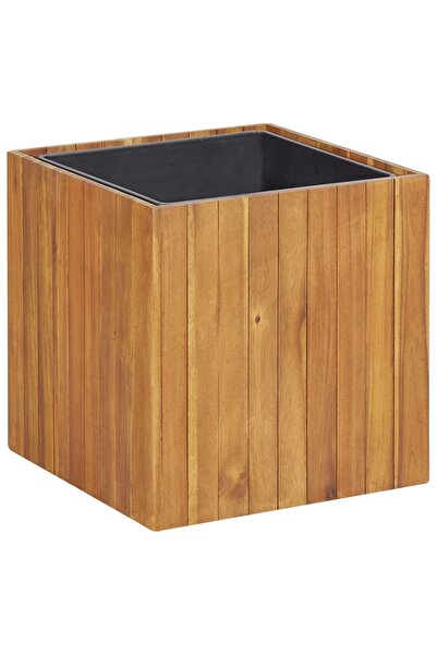 vidaxl Garden Raised Bed Pot 43.5x43.5x44 cm Solid Acacia Wood