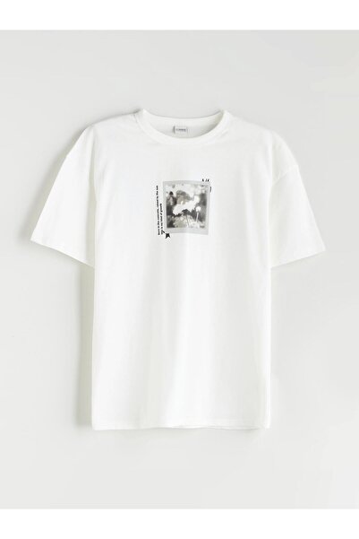 LC Waikiki طاقم الرقبة الصبي تي شيرت