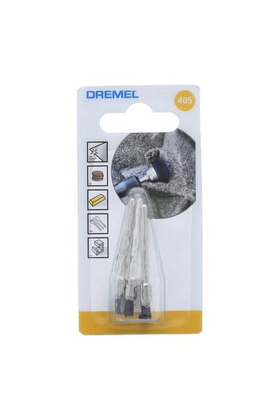 Generic DREMEL 3-Piece Brush Bristle Silver