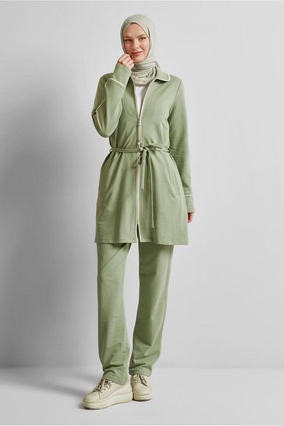 Alvina Belt and Pants Track Suit 45632