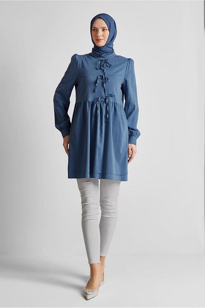 Alvina Lace Detailled Tunic 45644