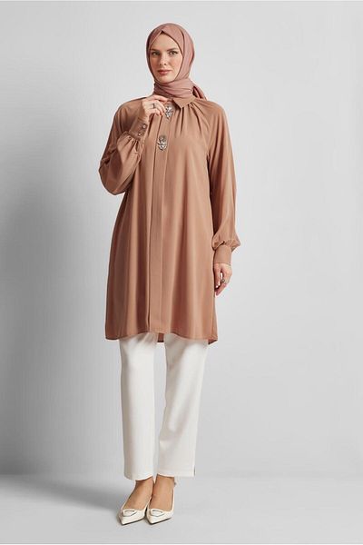 Alvina Stone Detailled Tunic 44663